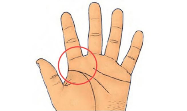đường chỉ tay may mắn
