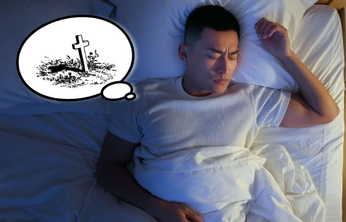 nằm mơ thấy mình