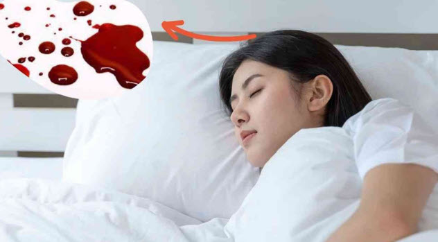 nằm mơ thấy máu kinh