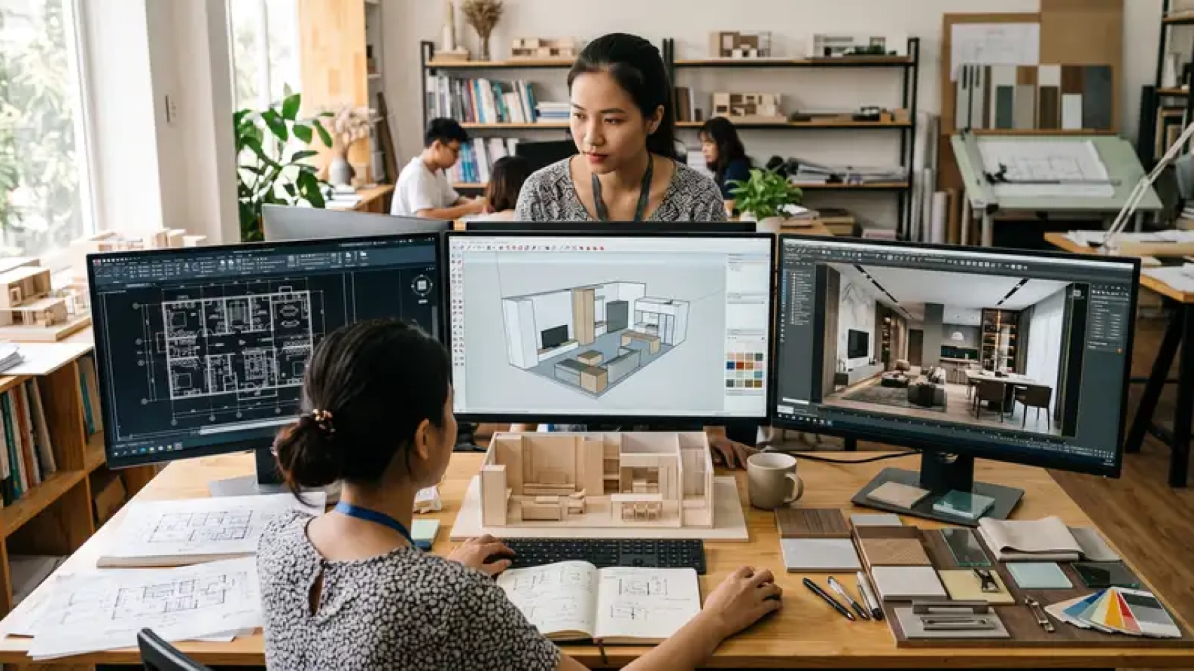 Phần Mềm Thiết Kế Nội Thất 3D: Nên Học AutoCAD, SketchUp Hay 3ds Max?