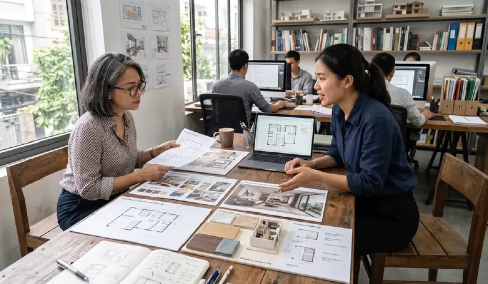 Cách Xây Dựng Portfolio Nội Thất Cho Người Mới Học Và Xin Việc